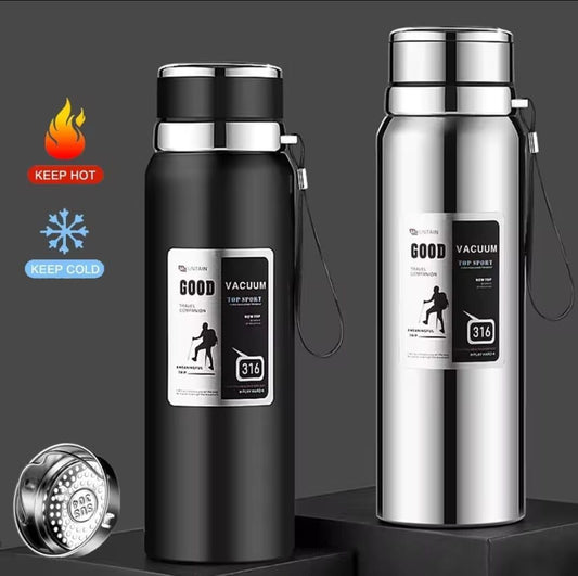 Stainless Steel Thermos Bottle for Hot & Cold Drinks