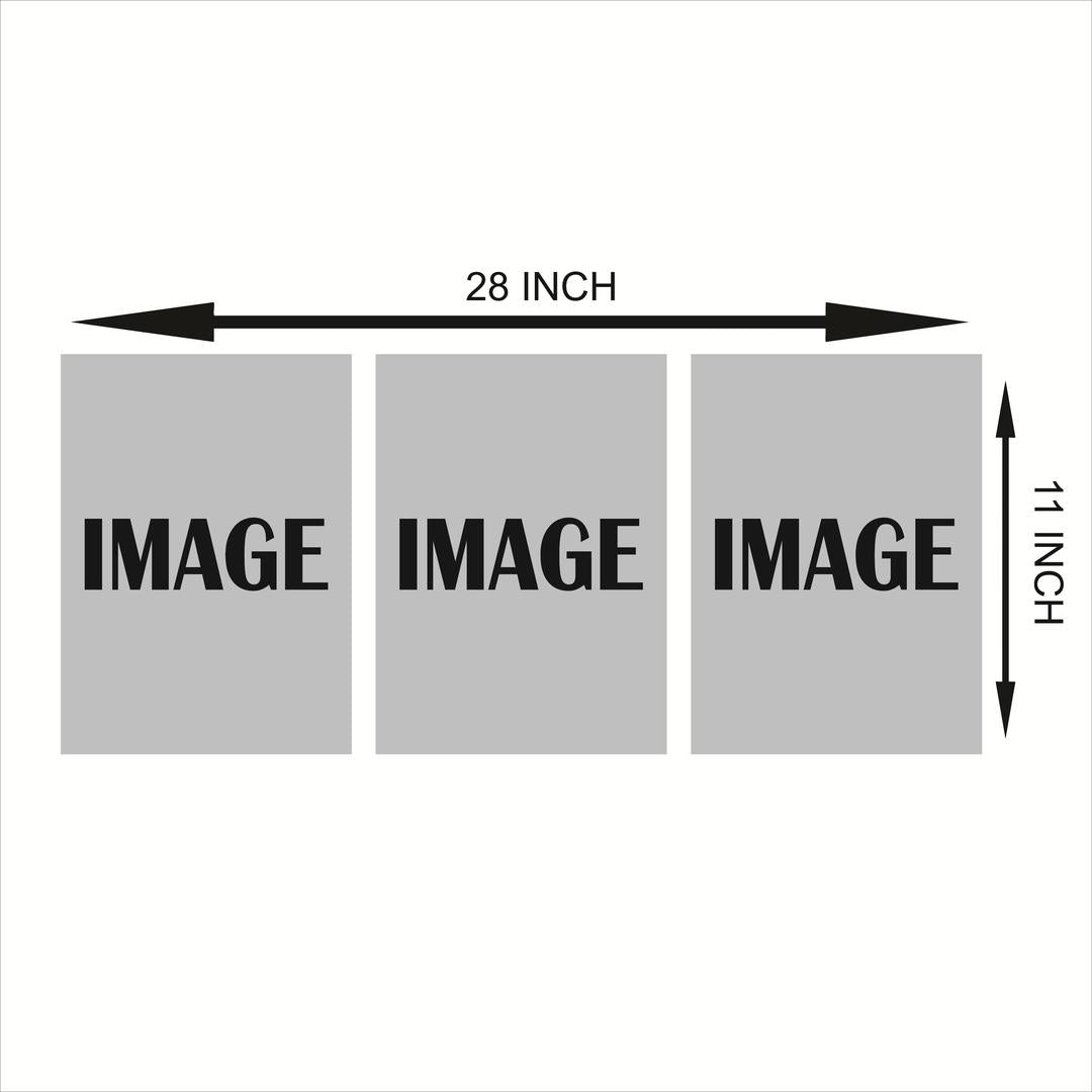 3-Piece Car Themed Wall Art Set for Home Decor